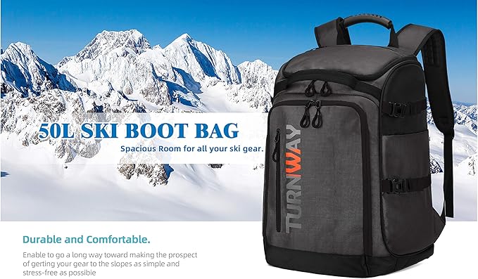 Ski/Snowboard Boot Bag/Skating Bag | Excellent for Store and Transport Gear, Jacket, Helmet