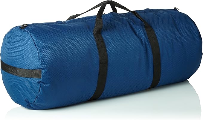 North Star Sports Foldable Duffle Bag for Travel, Gym & Outdoor Camping | Tough and Packable Sport
