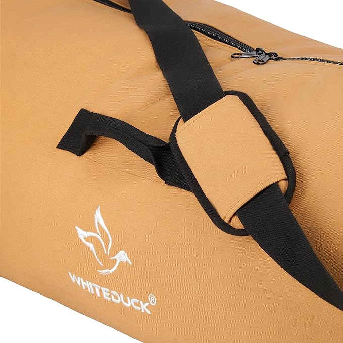WHITEDUCK HOPLITE Heavy Duty Military Canvas Duffel Bag, Army Cargo Style, Foldable Tactical