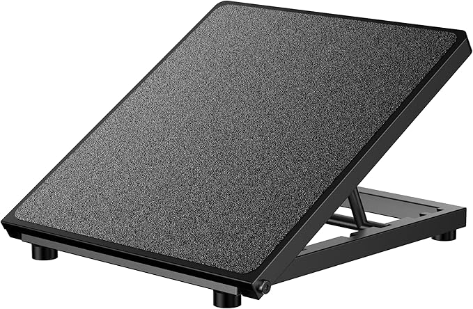 Professional Steel Slant Board Calf Stretcher Adjustable Balance Board with Non-Slip Surface for