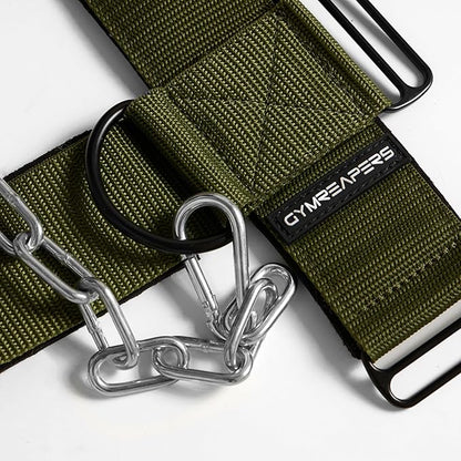 Gymreapers Neck Harness Weight Lifting - Neck Trainer Workout Equipment - Heavy Duty Stainless