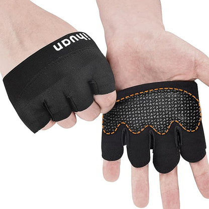 ihuan New Weight Lifting Gym Workout Gloves Men & Women, Great for Weightlifting, Exercise