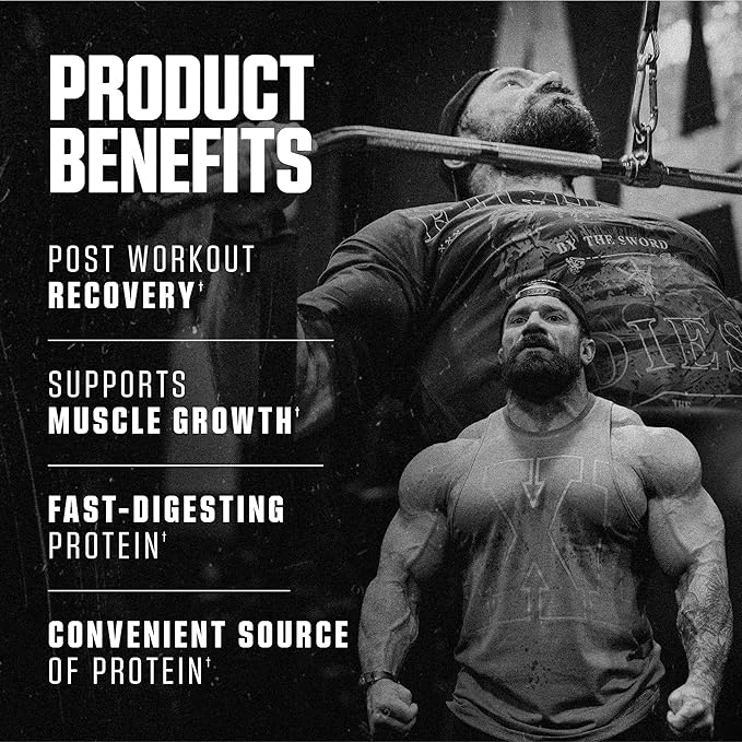 Axe & Sledge Farm Fed 100% Whey Protein Isolate | 25g Protein | Low Carb, Low Sugar, Gluten Free |