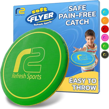 Soft Flying Disc – Fun Outdoor Toy for Kids, Teens & Adults – Easy to Catch - Fun Christmass Gifts