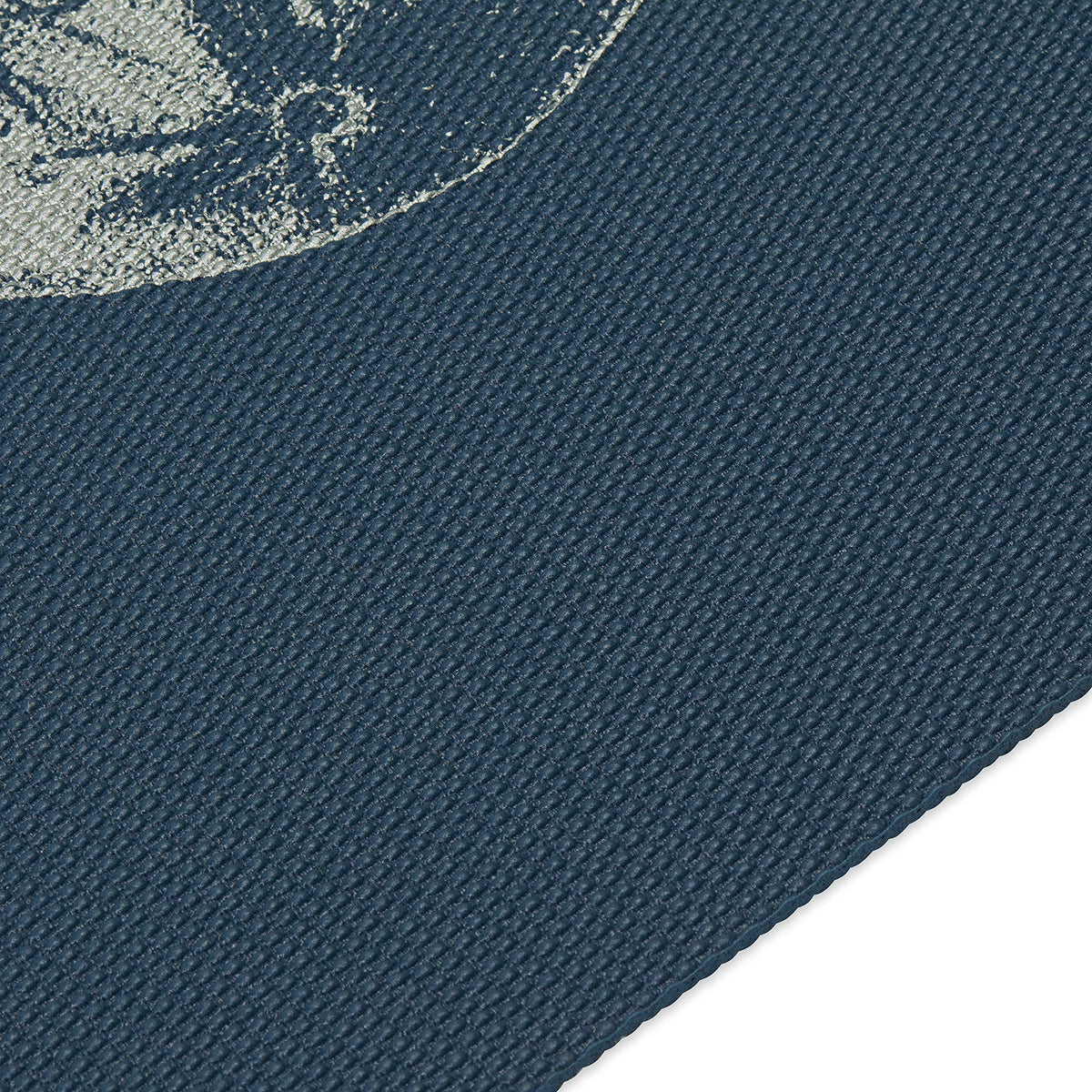 Gaiam Reversible Yoga Mat, 6mm Thick Print Mat (Lunar Wave)