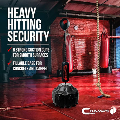 Cobra Reflex Bag – Advanced Reflex Punching Bag with Ultra-Fast Bounceback to Increase Speed