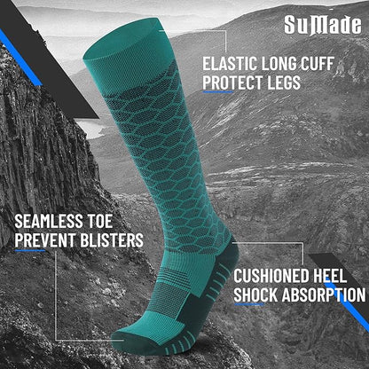 Waterproof Socks, Men Women Knee High Hiking Kayaking Socks 1 Pair