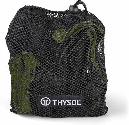 THYSOL® Resistance Trainer Pro Xtreme Straps Army | Sling Trainer Set with Adjustable Door Anchor |