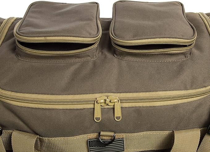 K-Cliffs Tactical Range Duffel Heavy Duty Large Gear Duffle Durable Quality Travel Sports Gym