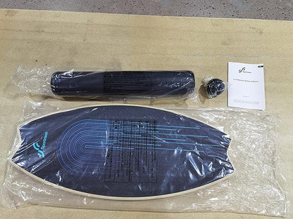 Sportneer Balance Board - 7 Modes Wobble Board with Adjustable Stoppers - Exercise Balancing